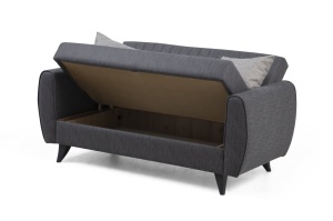 Canapea Extensibila Alkon - Dark Grey - Img 6