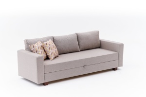 Canapea Extensibila Aly - Beige - Img 8