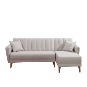 Canapea Extensibila Aqua Corner Right - Cream - Img 4