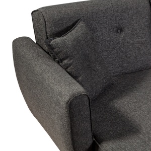 Canapea Extensibila Aria Corner - Anthracite - Img 6