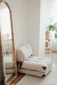 Canapea Extensibila Fold Teddy - Cream - Img 1