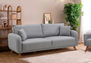 Canapea Extensibila Hera Set - Grey - Img 4