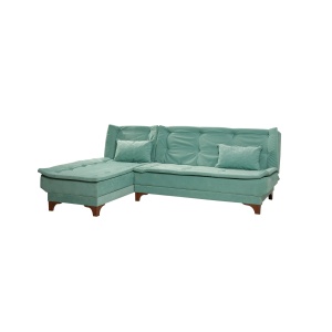 Canapea Extensibila Kelebek Köşe Left - Sea Green - Img 2