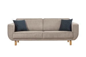 Canapea Extensibila Larus Wood Set - Oak, Grey - Img 7