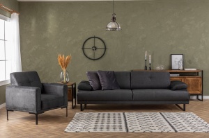 Canapea Extensibila Mustang - Anthracite - Img 3