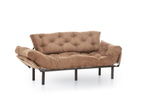 Canapea Extensibila Nitta Triple - Light Brown - Img 8