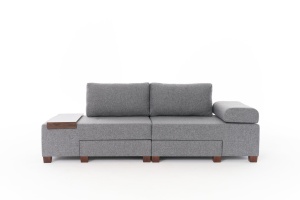 Canapea Extensibila Perenna Linen - Grey - Img 7