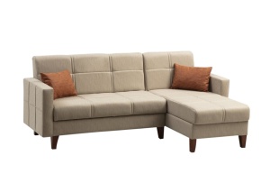 Canapea Extensibila Polya - Beige - Img 6