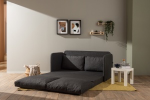 Canapea Extensibila Saga XL 2-Locuri - Dark Grey - Img 3