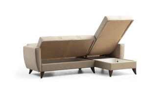 Canapea Extensibila Zaden - Beige - Img 5