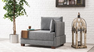 Canapea Fly Armchair Right - Grey - Img 1