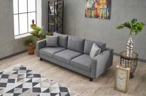 Canapea Kale Linen - Grey - Img 2