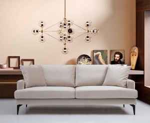Canapea Papira - Beige - Img 1