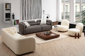 Canapea Victoria Bouclette - Cream - Img 2
