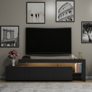 Comoda TV Beliz - Anthracite - Img 5