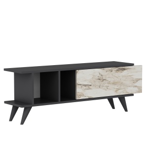 Comoda TV Liberty - Anthracite, Marble - Img 3