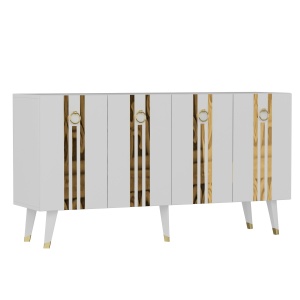 Consolă Isil - White, Gold - Img 6