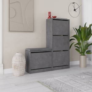 Dulap Pantofi Dude - Grey - Img 1