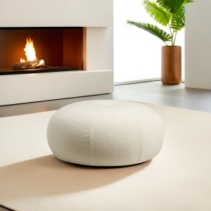 Fotoliu Tina - Bouclet White - Img 2
