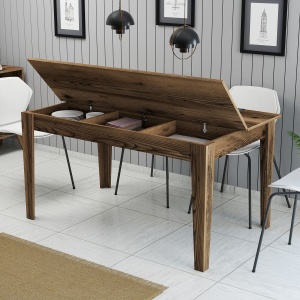 Masa Milan 516 - Walnut - Img 3