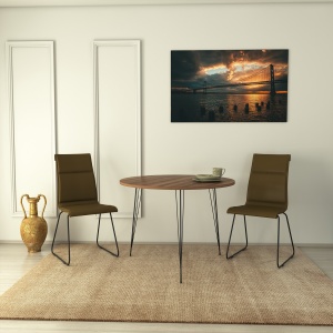 Masa Sandalf - Walnut - Img 1