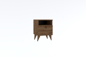 Noptiera Barlo - Walnut - Img 3