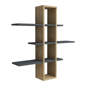 Raft perete Ardo - Sapphire, Anthracite - Img 4