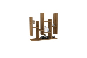 Raft perete Flower - Walnut - Img 2