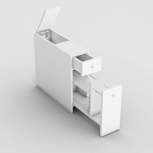 Cabinet de baie Calencia - White - Img 4