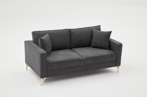 Canapea Berlin - Anthracite, Black - Img 5