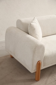 Canapea Extensibila Lyke Right - Cream - Img 5