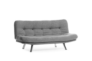 Canapea Extensibila Misa Small Sofabed - Light Grey - Img 6