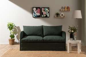 Canapea Extensibila Saga XL 2-Locuri - Green - Img 1