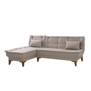 Canapea Extensibila Santo Left - Cream - Img 3