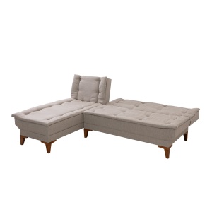 Canapea Extensibila Santo Left - Cream - Img 6