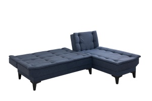 Canapea Extensibila Santo-S - Navy Blue - Img 8