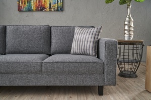 Canapea Kale Linen - Grey - Img 4