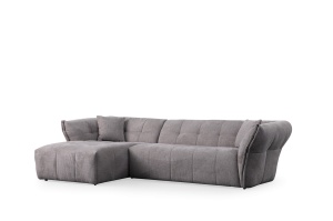 Canapea pe colț Boxer Left - Light Grey - Img 6