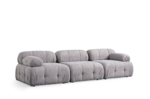 Canapea Petite 3 - Light Grey - Img 5