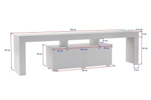 Comoda TV Enclave - Fressia Marble - Img 7