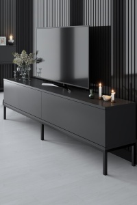 Comoda TV Lord - Anthracite, Black - Img 3