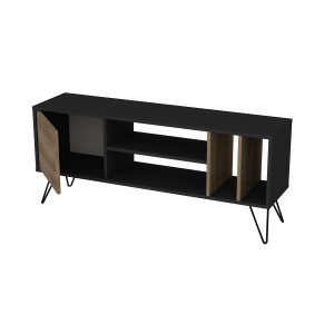 Comoda TV Mistico (140) - Walnut, Black - Img 4