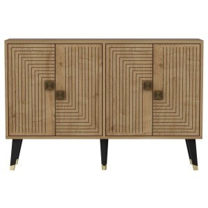 Consolă Ahart - Sapphire Oak, Gold - Img 3