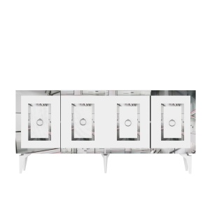 Consolă Karya - White, Silver - Img 7
