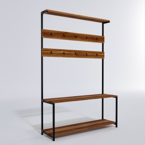 Dulap cu raft Portmanto Beatrix L1304 - Img 3