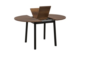 Masa Extensibila Oliver - Walnut, Black - Img 4