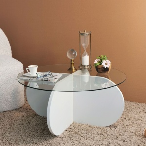 Masuta de cafea Bubble - White - Img 1