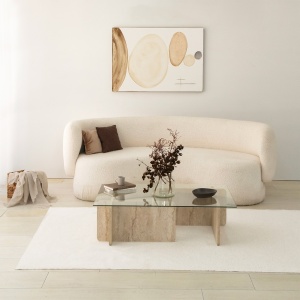 Masuta de cafea Escape - Travertine - Img 1