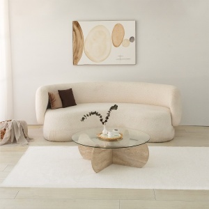 Masuta de cafea Himalayas - Travertine - Img 1