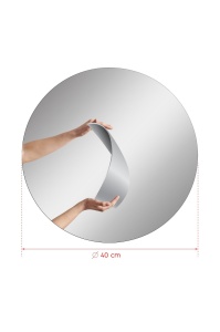 Oglinda Round - Diameter : 40 cm - White - Img 8
